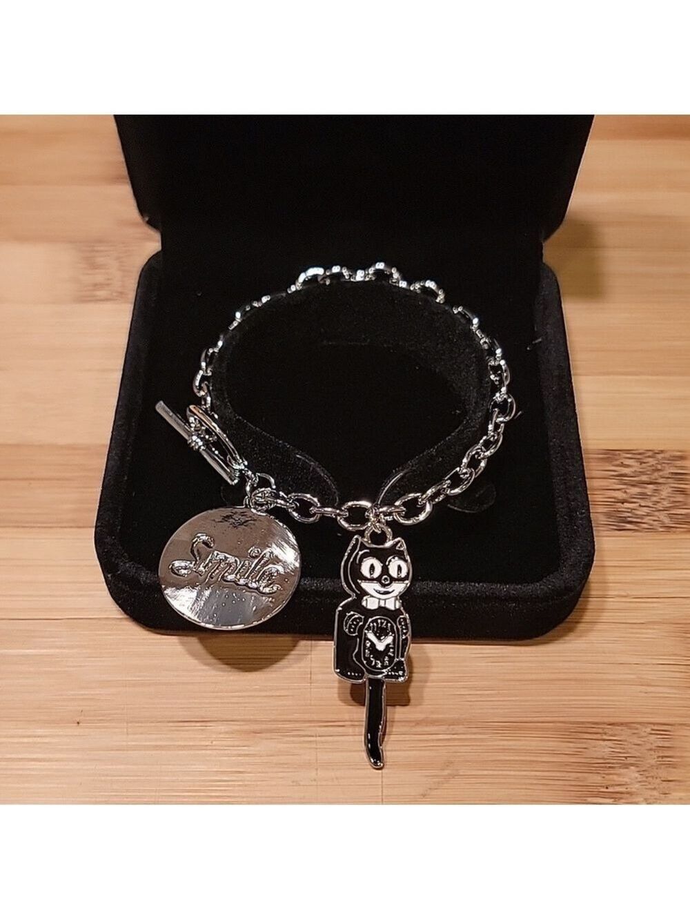 Kit-Cat Klock clock Charm Bracelet